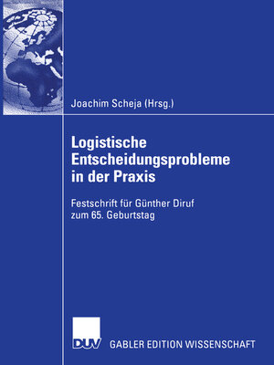 cover image of Logistische Entscheidungsprobleme in der Praxis